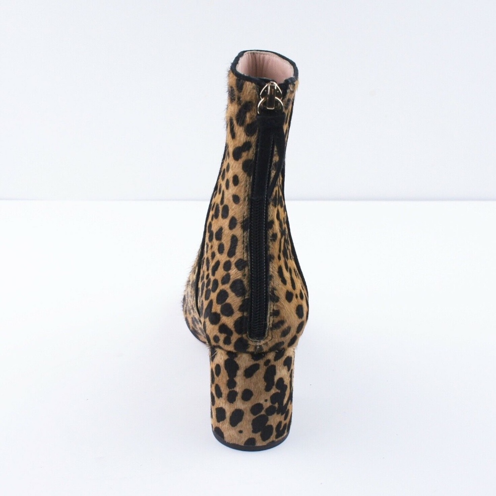 New JCREW Sadie ankle Boots in Leopard Calf Hair - Picture 4 of 5